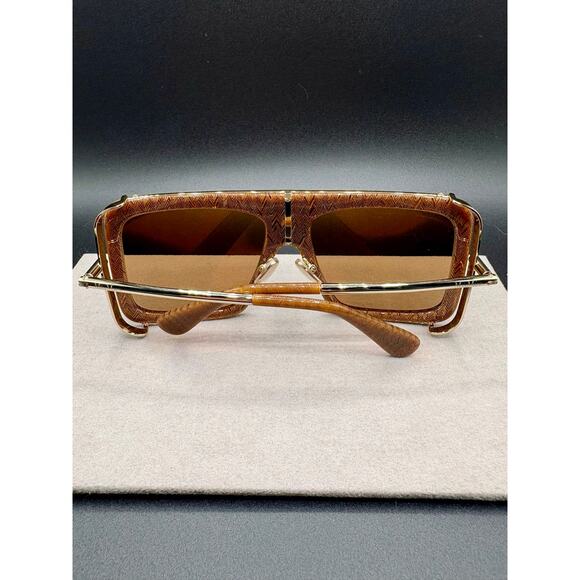 New Max Mara Unisex MM0119 JEAN Sunglasses Brown 57mm main image 8